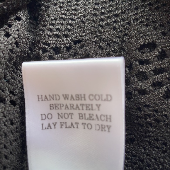 Slinky Brand Black Lace Beach Cover Up - Picture 8 of 8